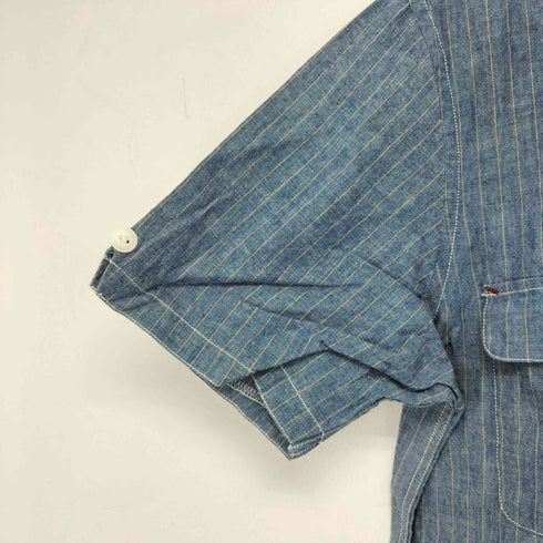 バル BAL ストライプベースボールシャツ メンズ JPN:L