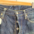 ドゥニーム Denime 80s~90s 初期革パッチ LOT523ボタンフライデニムパンツ メンズ W33L36