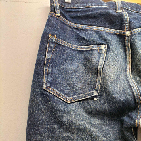 ドゥニーム Denime 80s~90s 初期革パッチ LOT523ボタンフライデニムパンツ メンズ W33L36