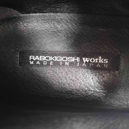 ラボキゴシワークス RABOKIGOSHI works ハーフブーツ レディース JPN:23.5
