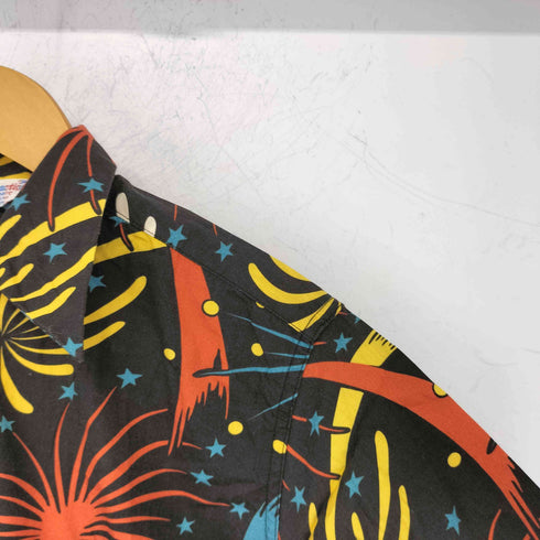 ART traction FIREWORKS S/S COTTON SHIRT メンズ JPN:M
