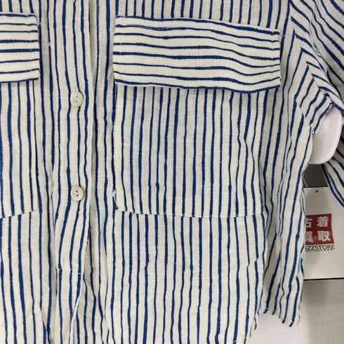 ザラ ZARA ストライプ L/S ブラウス レディース import:XS
