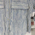 ザラ ZARA ストライプ L/S ブラウス レディース import:XS