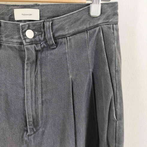 トワロニエ toironier 2tuck wide denim pants メンズ JPN:1