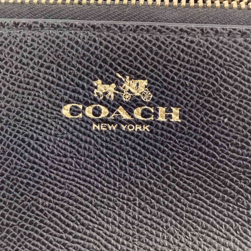 コーチ COACH シボ革 コスメティックケース レディース