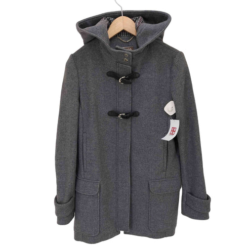 マッシモデュッティ Massimo Dutti フード付き コート レディース DE:36