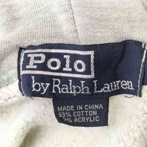 ポロバイラルフローレン Polo by RALPH LAUREN 90-00s ポロベアプリント プルオーバーパーカー バスケ メンズ JPN:M