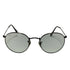 レイバン Ray-Ban イタリア製 ROUND METAL ポリッシュ ブラック メンズ 53□21