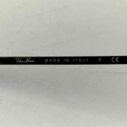 レイバン Ray-Ban イタリア製 ROUND METAL ポリッシュ ブラック メンズ 53□21