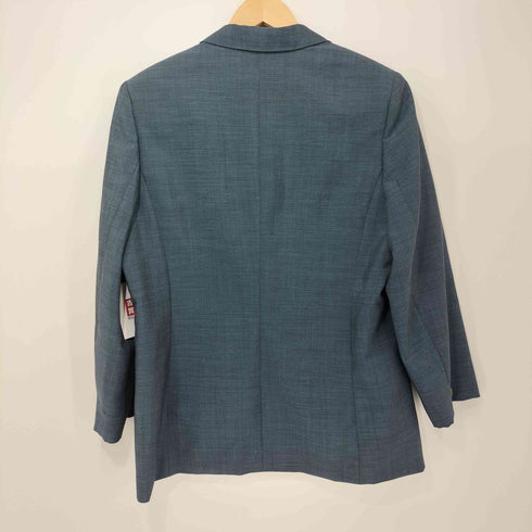 アクアスキュータム AQUASCUTUM ウールモヘヤ混 2B テーラードジャケット レディース