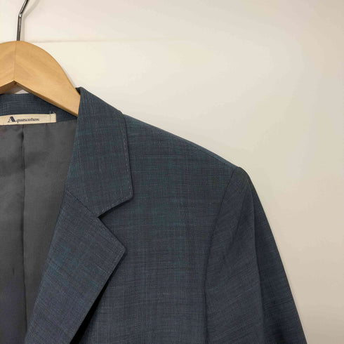 アクアスキュータム AQUASCUTUM ウールモヘヤ混 2B テーラードジャケット レディース