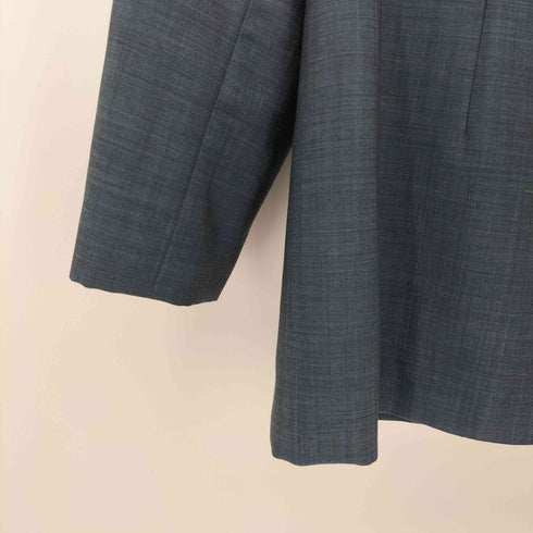 アクアスキュータム AQUASCUTUM ウールモヘヤ混 2B テーラードジャケット レディース