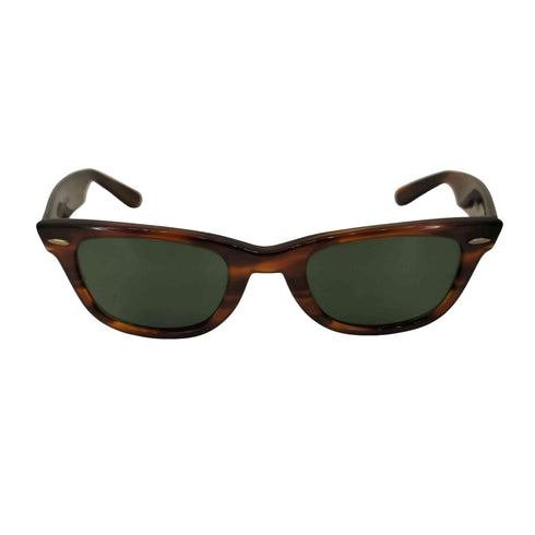 レイバン Ray-Ban 80-90s B&L刻印 WAYFARER ウェイファーラー べっ甲柄 サングラス メンズ
