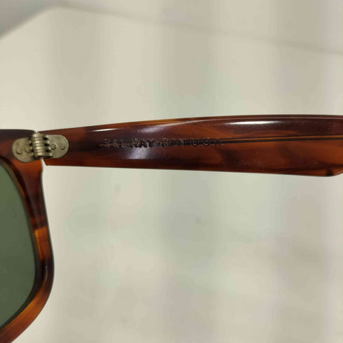 レイバン Ray-Ban 80-90s B&L刻印 WAYFARER ウェイファーラー べっ甲柄 サングラス メンズ