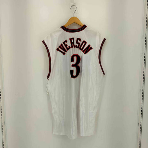 チャンピオン Champion SIXERS IVERSON 3 アイバーソン ゲームシャツ ユニフォーム メンズ XX-LARGE