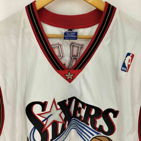 チャンピオン Champion SIXERS IVERSON 3 アイバーソン ゲームシャツ ユニフォーム メンズ XX-LARGE