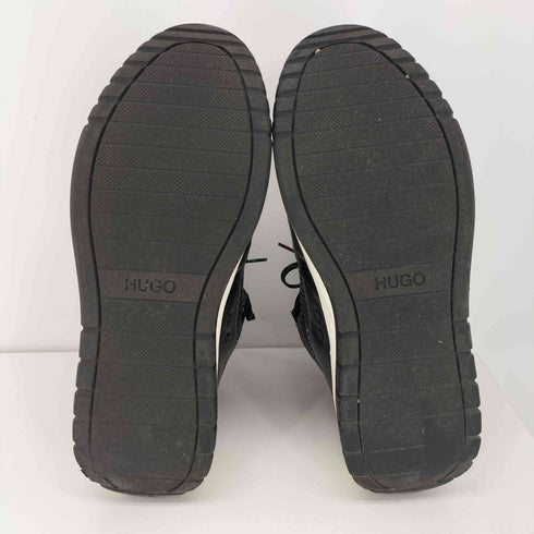 ヒューゴボス HUGO BOSS メタリック ハイカット スニーカー メンズ EUR:43
