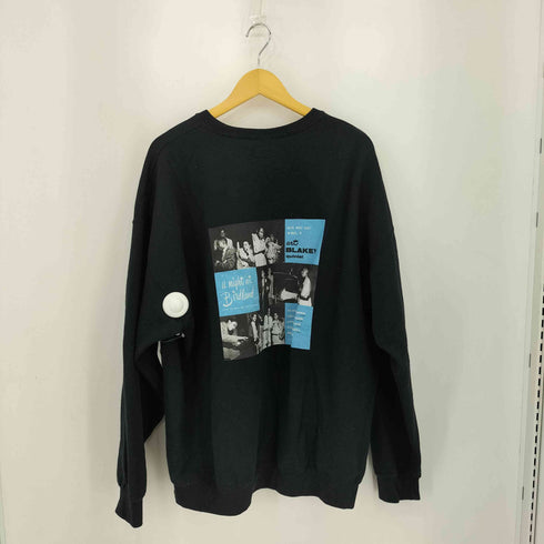 ワコマリア WACKO MARIA × BLUE NOTE CREW NECK SWEAT ブルーノート クルーネックスウェット トレーナー メンズ 2XL