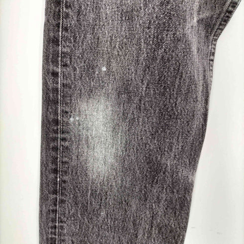 リーバイス Levis 90S USA製 ボタン裏 522 刻印 501 ボタンフライ ストレート ブラック デニム パンツ メンズ W31L32