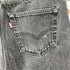 リーバイス Levis 90S USA製 ボタン裏 522 刻印 501 ボタンフライ ストレート ブラック デニム パンツ メンズ W31L32