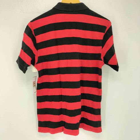 フレッドペリー FRED PERRY ロゴ刺繍 鹿の子 S/S ボーダーポロシャツ メンズ UK:40