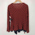 トリココムデギャルソン tricot COMME des GARCONS 06ss 異素材切替 ダイヤチェック レイヤードカットソー レディース