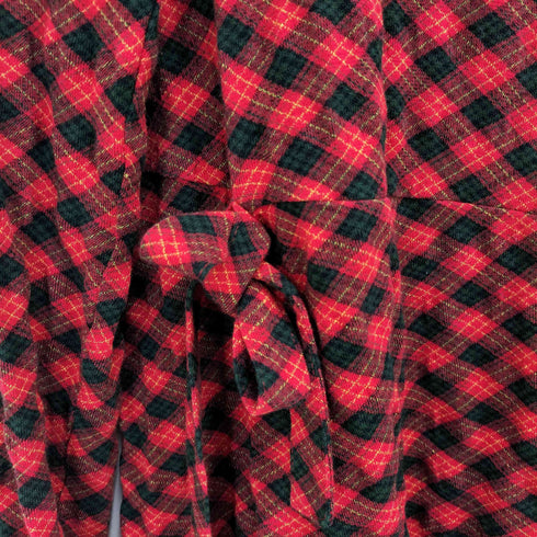 トリココムデギャルソン tricot COMME des GARCONS 06ss 異素材切替 ダイヤチェック レイヤードカットソー レディース