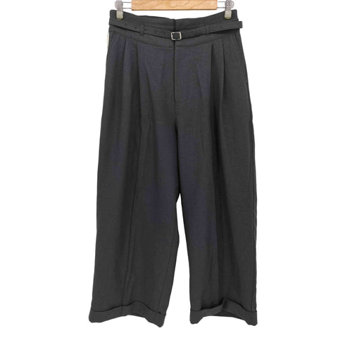 キャスパージョン CASPER JOHN Belted volume slacks ベルテッド ボリューム ワイド スラックス メンズ JPN:S