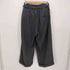 キャスパージョン CASPER JOHN Belted volume slacks ベルテッド ボリューム ワイド スラックス メンズ JPN:S
