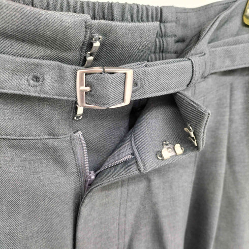 キャスパージョン CASPER JOHN Belted volume slacks ベルテッド ボリューム ワイド スラックス メンズ JPN:S