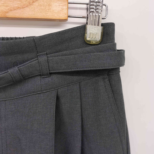 キャスパージョン CASPER JOHN Belted volume slacks ベルテッド ボリューム ワイド スラックス メンズ JPN:S