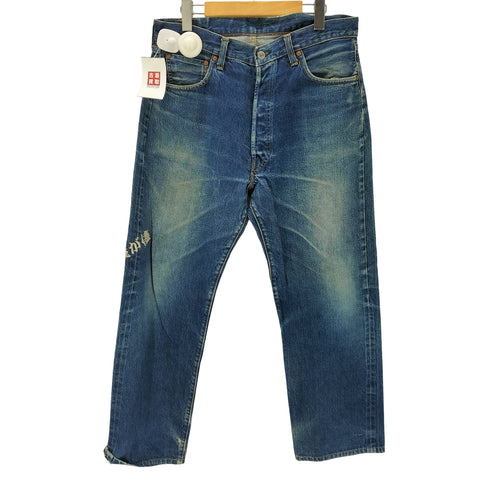 リーバイス Levis 90-00S 501XX ボタン裏555 バレンシア工場製 復刻 ボタンフライ デニムパンツ BIG E メンズ W36 L36