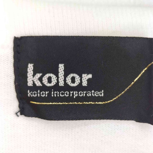 カラー kolor 24SS フロント S/S Tシャツ メンズ JPN:2