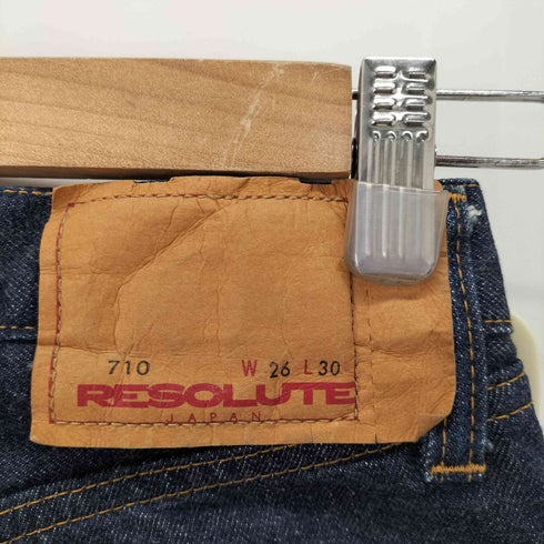 リゾルト RESOLUTE 710 ボタンフライデニムパンツ レディース W26 L30