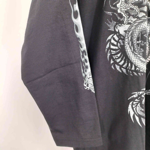 IMPORT GEAR 両面 プリント ロング Tシャツ メンズ import:L