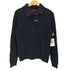 ローレンラルフローレン LAUREN RALPH LAUREN 90s ハーフ フックボタン コットンニット レディース import:L