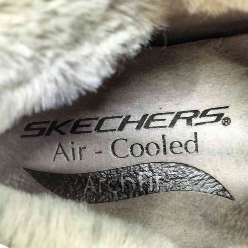 スケッチャーズ SKECHERS GO WALK ARCH-CHERISH ゴー ウォーク アーチフィット チェリッシュ フェイクファー スエード ショート ブーツ レディース JPN:24