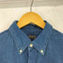 ポロラルフローレン POLO RALPH LAUREN CLASSIC FIT シアサッカー S/S ポロシャツ メンズ JPN:L