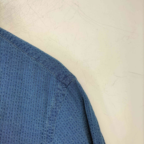 ポロラルフローレン POLO RALPH LAUREN CLASSIC FIT シアサッカー S/S ポロシャツ メンズ JPN:L