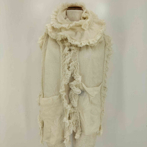 トリココムデギャルソン tricot COMME des GARCONS ポケット付きフリルストール レディース