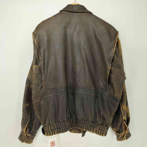 ハーレーダビッドソン HARLEY-DAVIDSON 90S ライナー付き シープスキンレザーA2フライトジャケット メンズ import:M