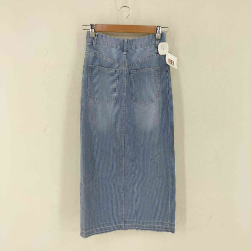 スピックアンドスパン Spick and Span ヒッコリーペンシルロングスカート レディース 34