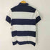 ポロラルフローレン POLO RALPH LAUREN CUSTOM SLIM FIT エンブレム ビックボニー刺繍 ボーダーポロシャツ メンズ JPN:M