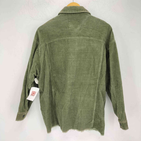 ザラ ZARA コーデュロイ トラッカージャケット レディース import:S