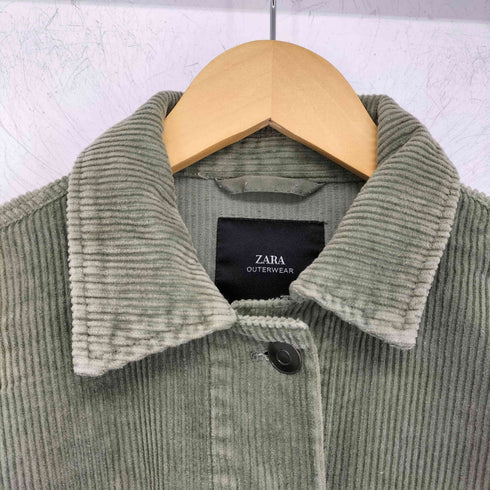 ザラ ZARA コーデュロイ トラッカージャケット レディース import:S