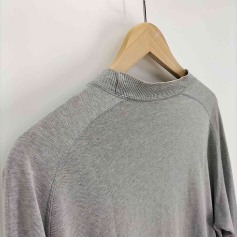 ナイキ NIKE 00S グレータグ スウッシュ プリント ラグランスリーブ ボーダー デザイン クルーネック メンズ import:XL