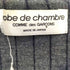 ローブドシャンブルコムデギャルソン robe de chambre COMME des GARCONS 00aw ストライプ フリル ウールニット レディース