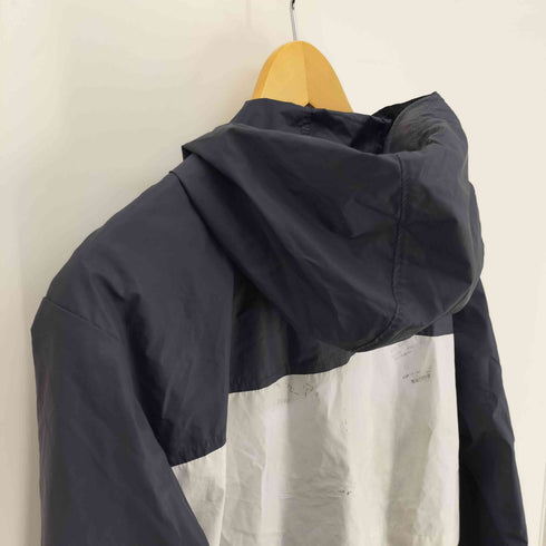 ランズエンド LANDS END 90S 裏地メッシュ マウンテンパーカー 裾ドローコード メンズ import:M