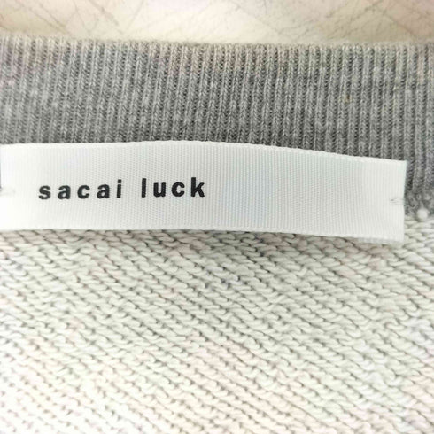 サカイラック sacai luck 総柄 スウェットワンピース レディース JPN:1