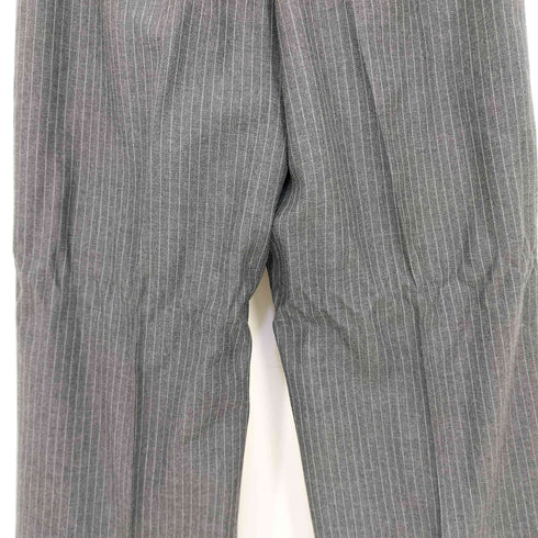 トリココムデギャルソン tricot COMME des GARCONS 03aw ダブルベルデット ストライプ スラックスパンツ レディース JPN:S